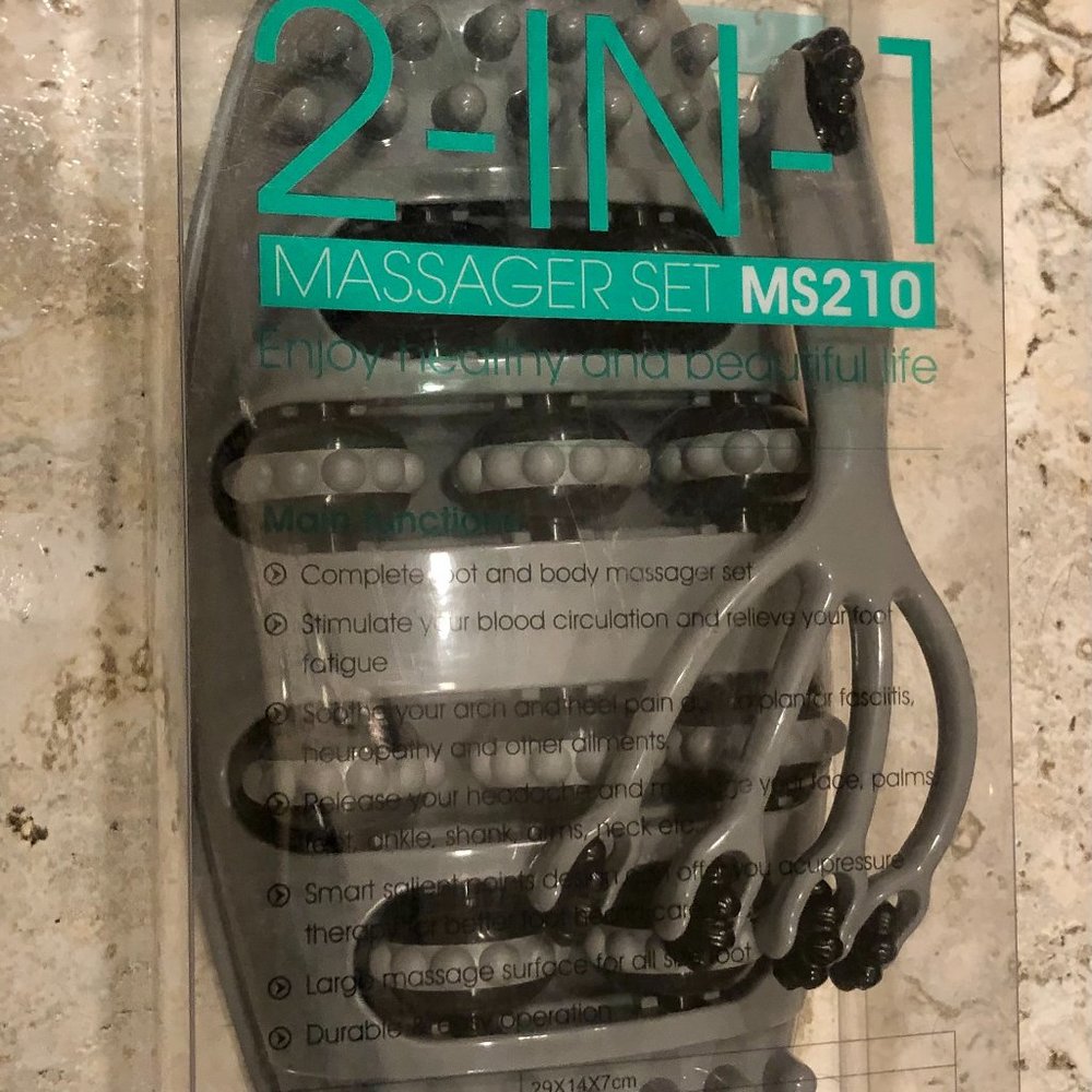 Foot and Body Massager 2 in 1 New NIB Voyer